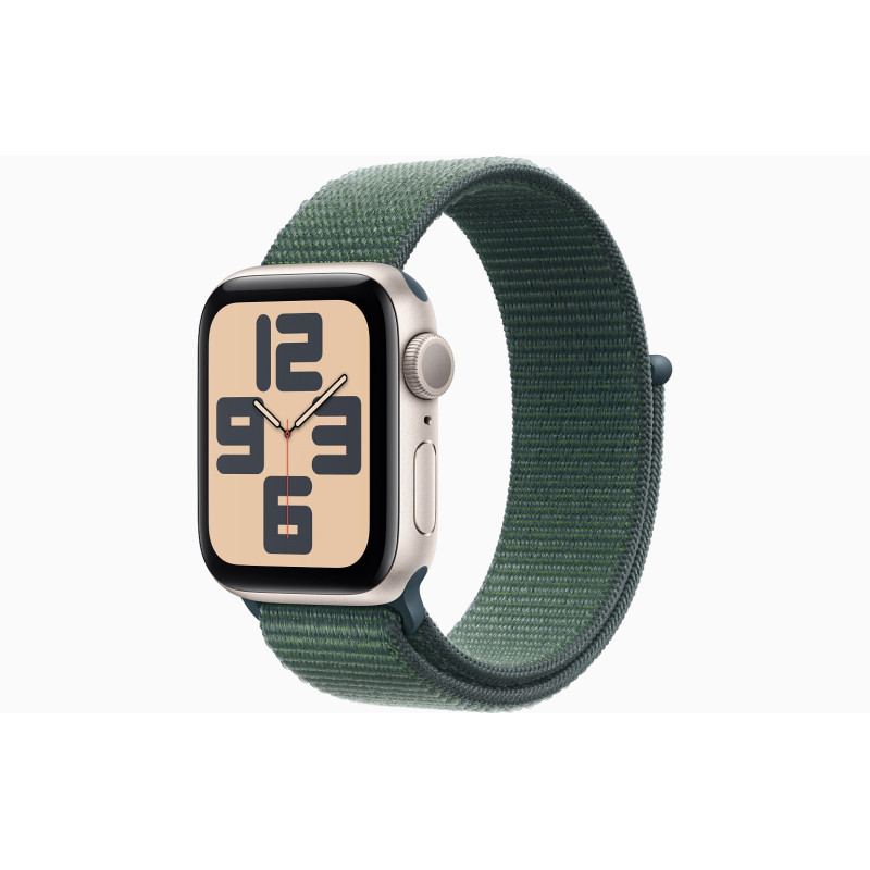 Apple Watch SE/40mm/Starlight/Šport Band/Lake Green