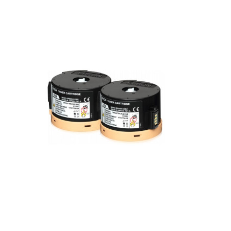 EPSON Toner čierny pre AL-M200/MX200,Pack 2x2500str