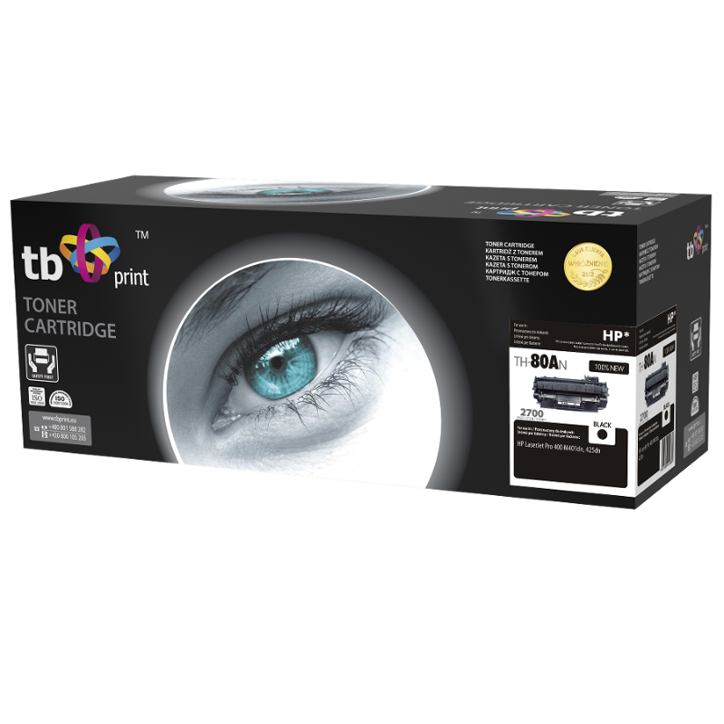 Toner TB kompat. s HP CF280A, Bk,2 700s,100% new