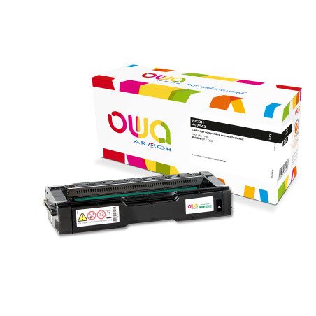 OWA Armor toner kompatibilný s RICOH 407543, 2000st, čierna/black