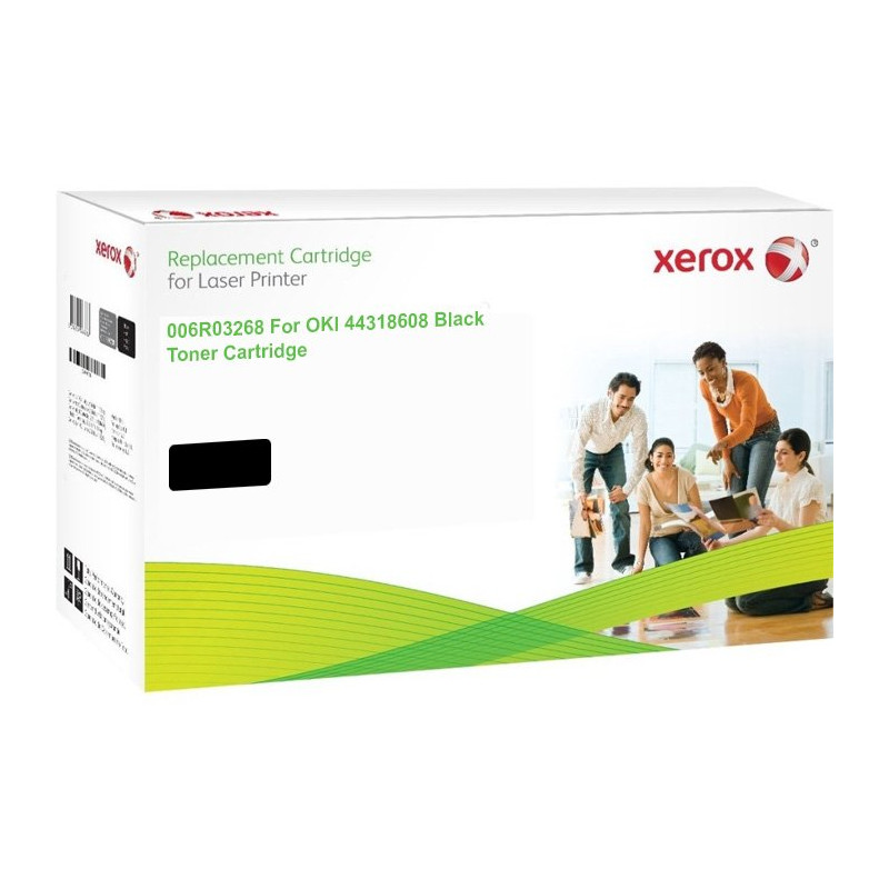 XEROX toner kompat. s OKI 44318608, 11 000 str., bk