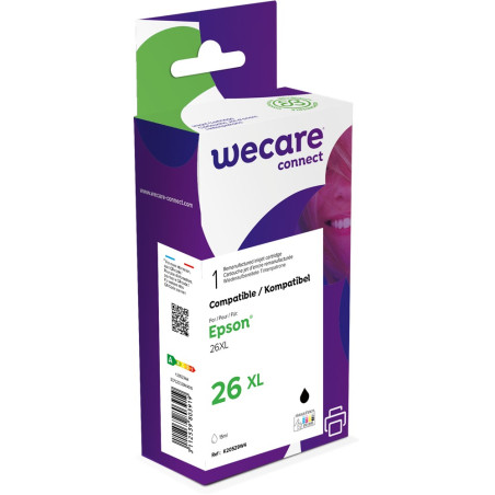 WECARE ARMOR ink kompatibilný s Epson XP510/520 T26214010, čierna/black