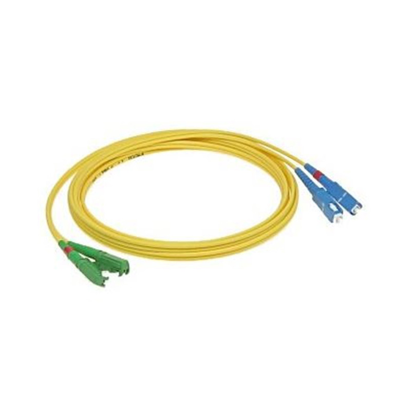 Patchcord FO duplex E2000/APC-SC/UPC 9/125um SM 15m