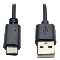 Tripplite Kábel USB-A/USB-C, (Samec/Samec), USB 2.0, 1.83m