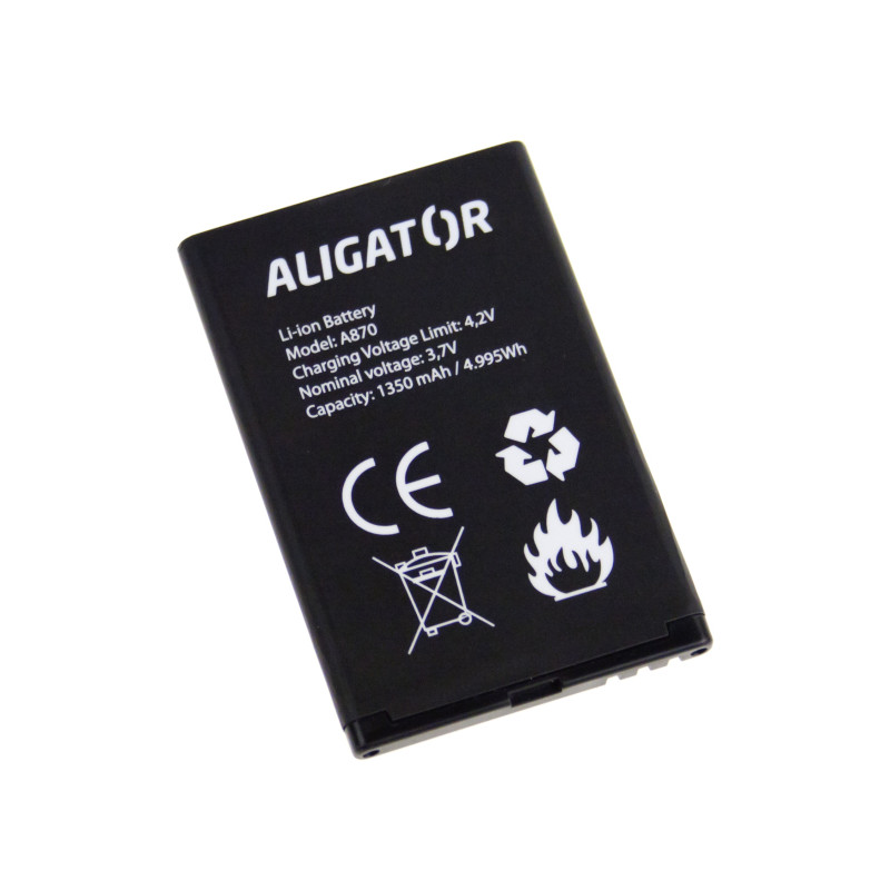 Aligator batéria A800/A850/A870/D920 Li-Ion bulk